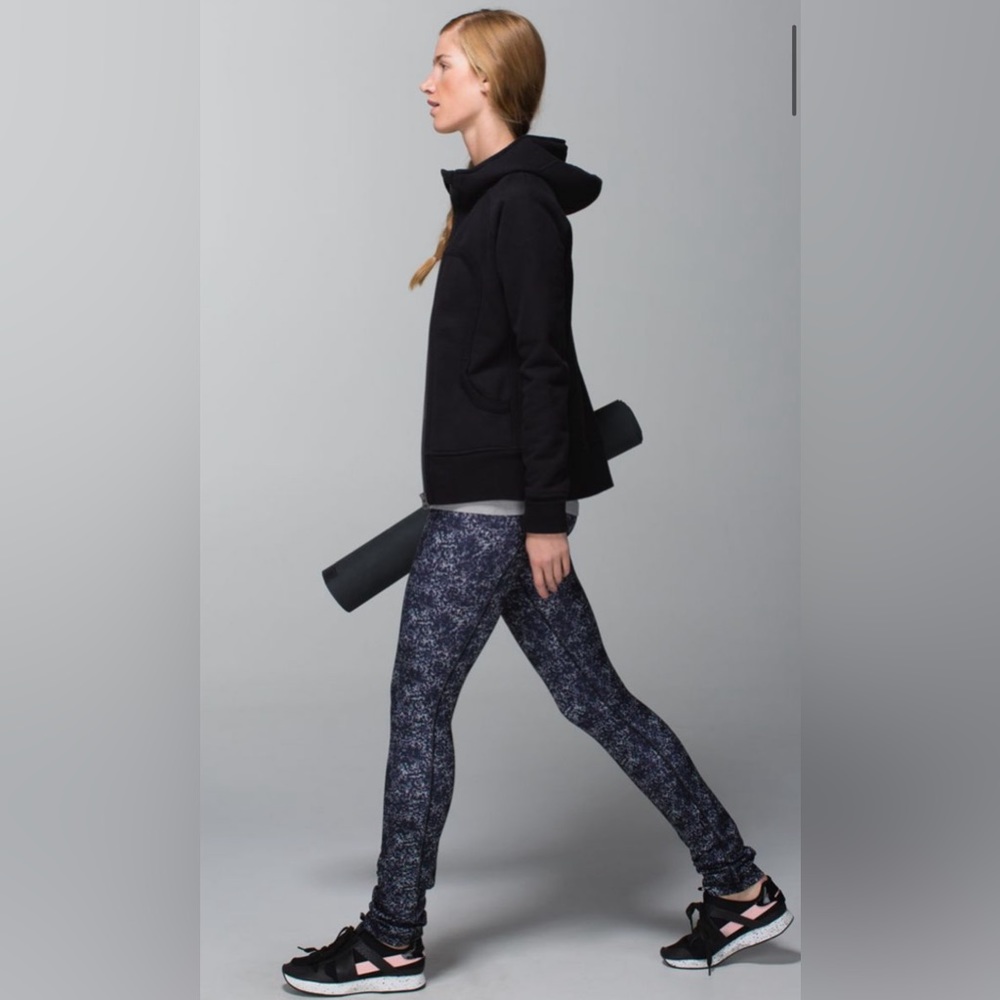 LULULEMON Skinny Groove Pant Legging Yoga Pant Full-On Luon Rocky Road Sand Dune